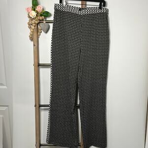 Who‎ What Wear Black White Dress Pants Size 14